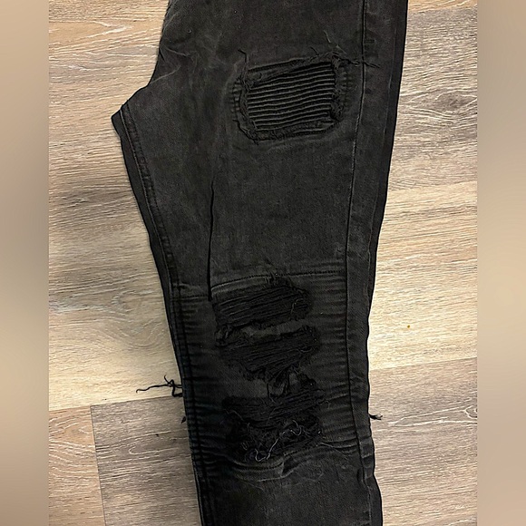 PacSun stacker skinny comfort  stretch black jeans - Picture 1 of 11
